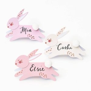 Jumping Bunny Place Cards Easter Themed Supplies Factory