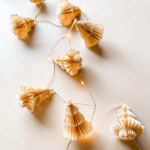 Paper Honeycomb Tree Garland Lights Factory Wholesale
