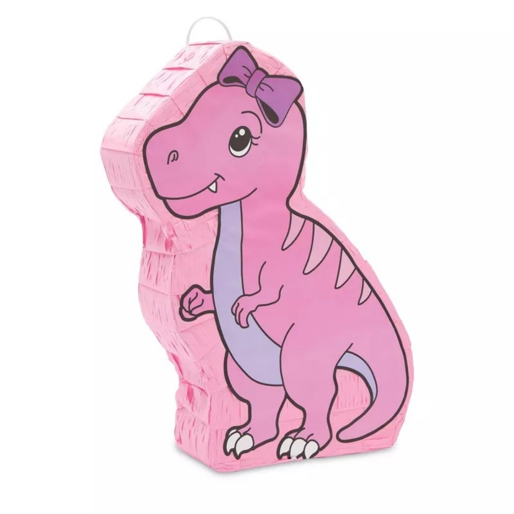 Blue Panda Pink Dinosaur Pinata for Girls T-Rex_yyt (1)