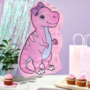 Blue Panda Pink Dinosaur Pinata for Girls T Rex yyt 4