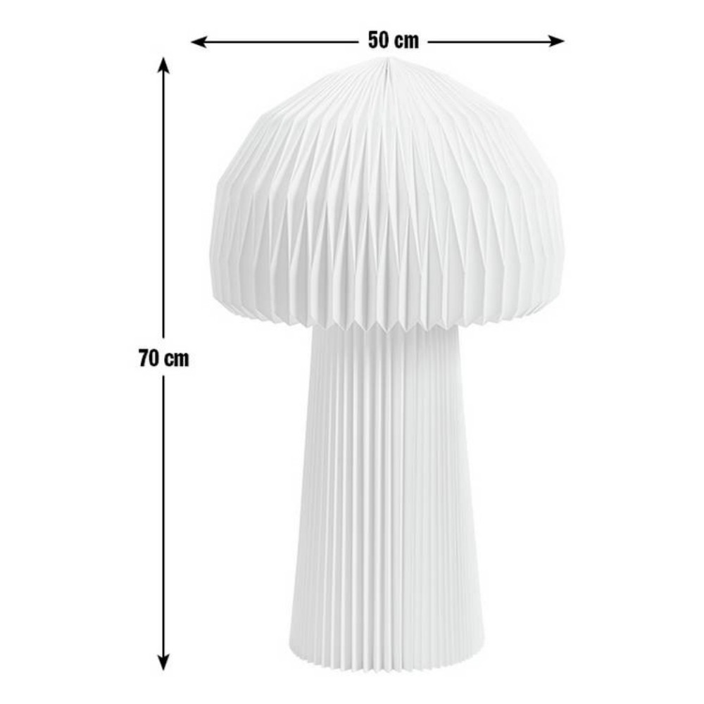 Habitat Origami Mushroom Floor Lamp - White 6