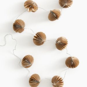 Factory Customized Paper Gourd Lantern String Lights