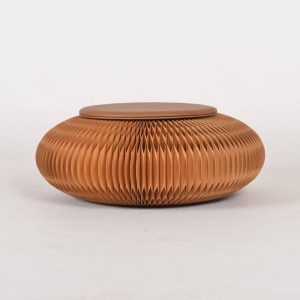 Blue Paper Origami Foot Stool Factory