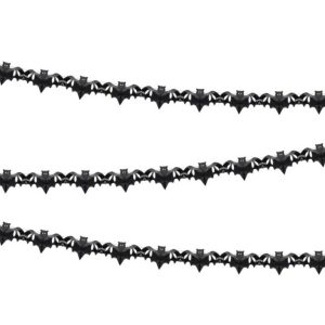Black Bats Tissue Paper Garlands Wholesale