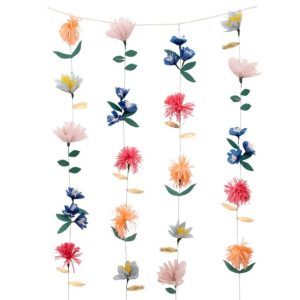 Floral Decoration Hanging Paper Garland Supplier