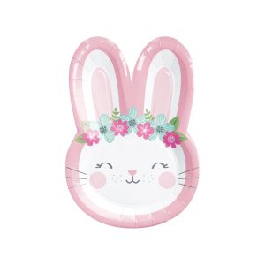 Bunny Shaped Plates Easter Supplies Factory Custom