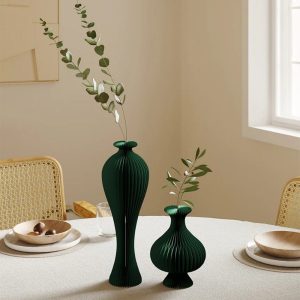 Classical Flower Accordion Honeycomb Paper Vase Factory