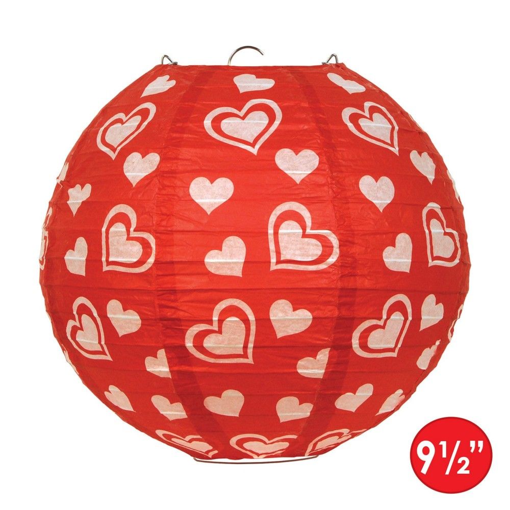 Heart Paper Lanterns (3)