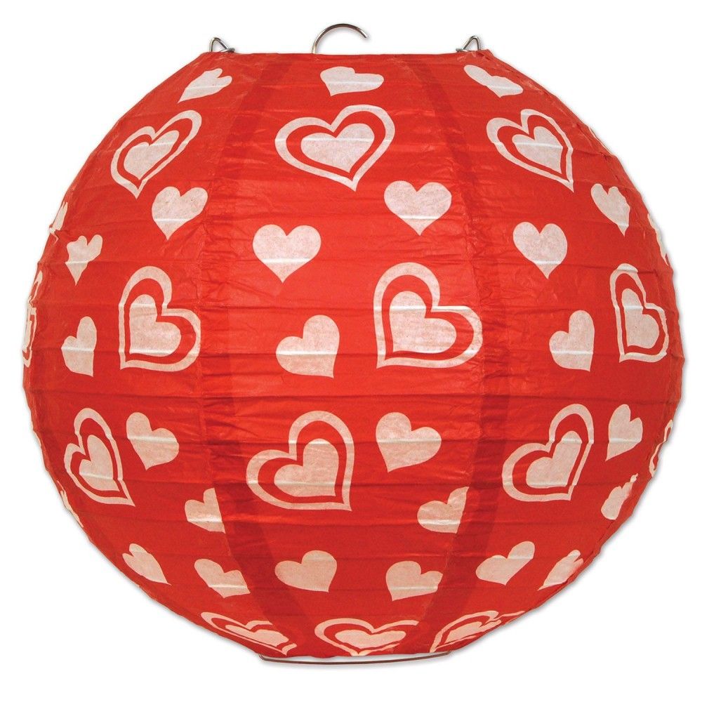 Heart Paper Lanterns (6)