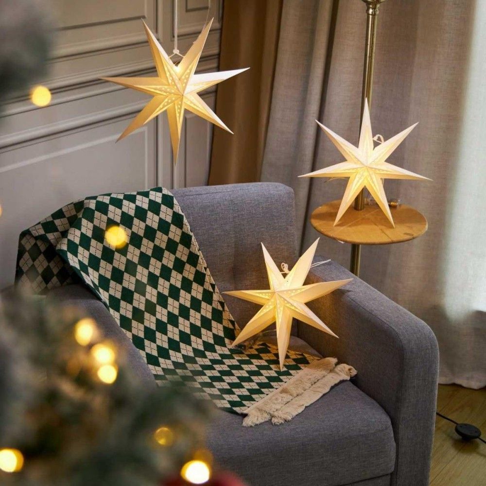 eco-friendly paper star lampshades wholesale