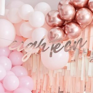 18th Birthday Decorations 18th Girl Milestone Birthday Decorations Supplier