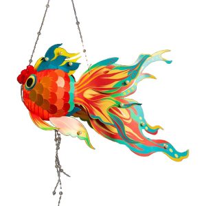 Goldfish Paper Lantern DIY Handmade Children Gifts Supplier