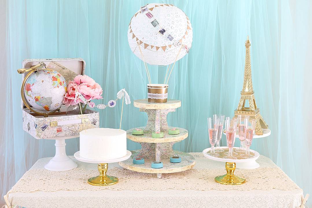 Traveling from Miss to Mrs. Bridal Shower Party