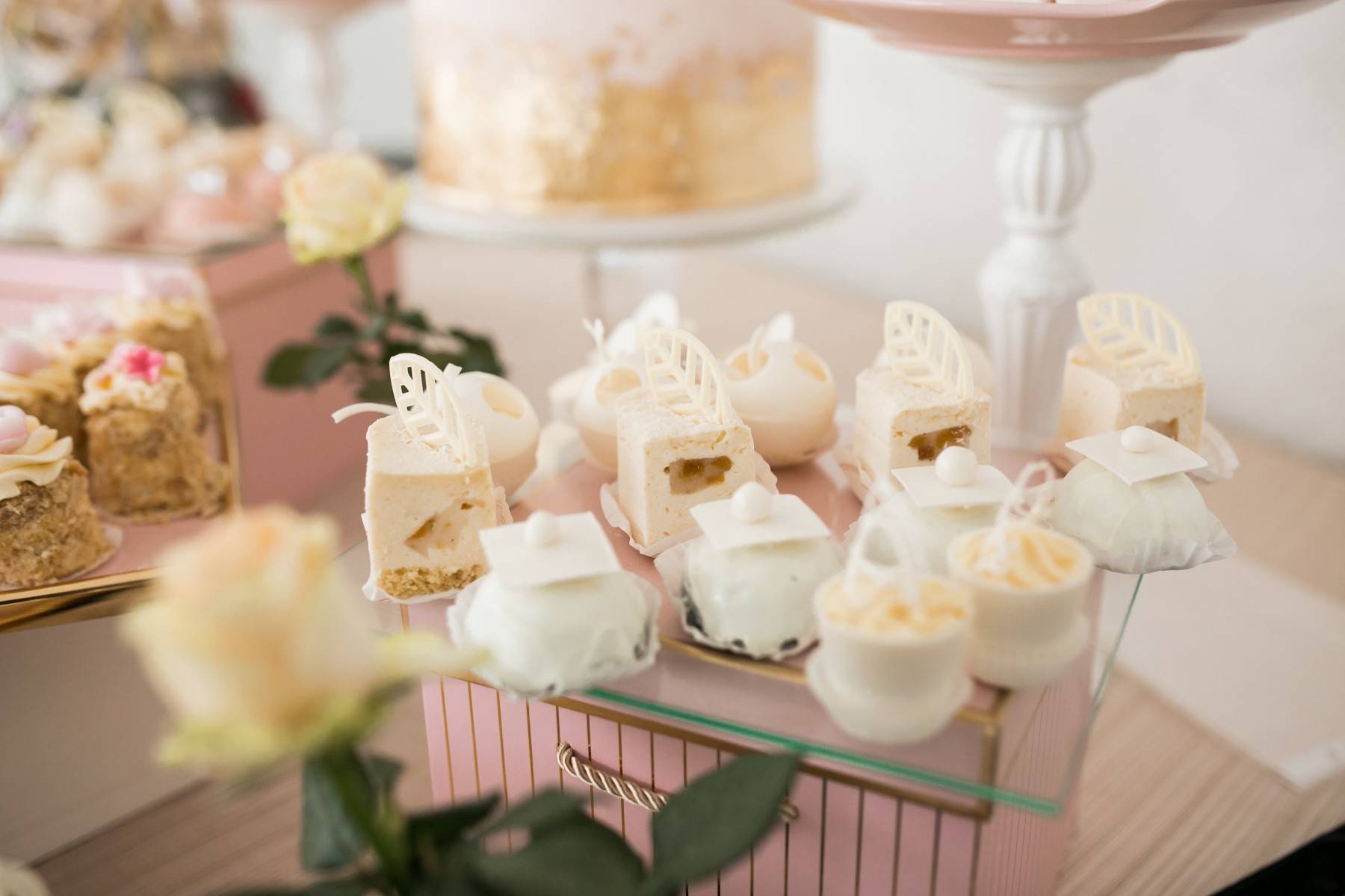 bridal shower table desserts