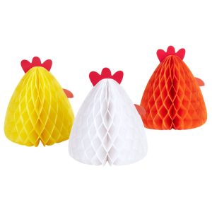 Custom-Made Sunbeauty Home Decor Easter Chick Paper Tissue Honeycomb