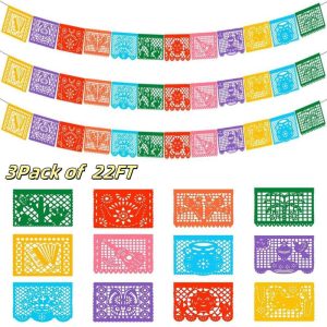 Mexican Banner Papel Picado Banners Cinco de Mayo Party Decor Maker