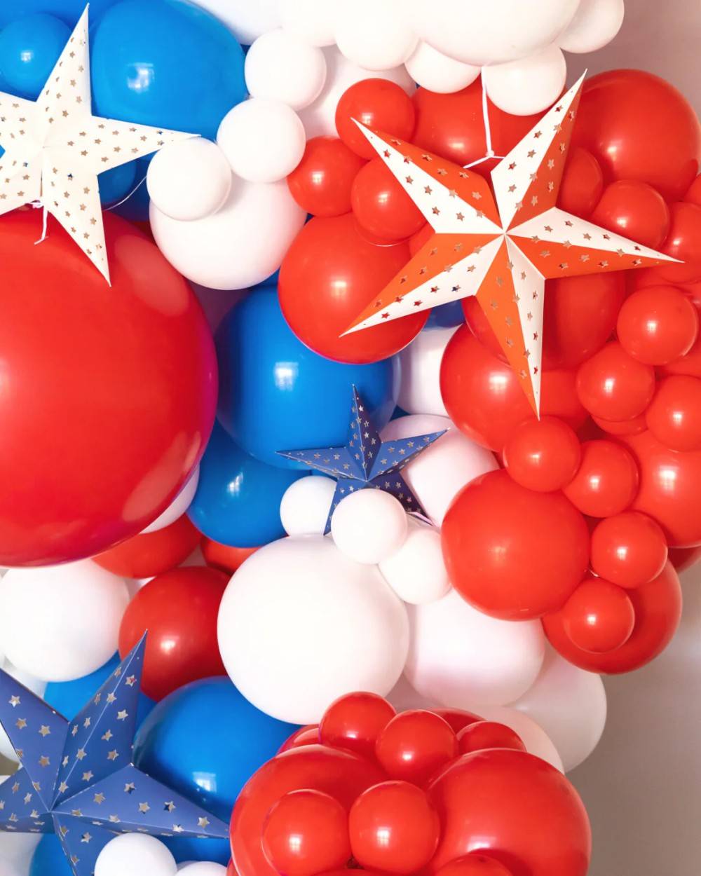4th Of July Decorations Balloons Stars Garland