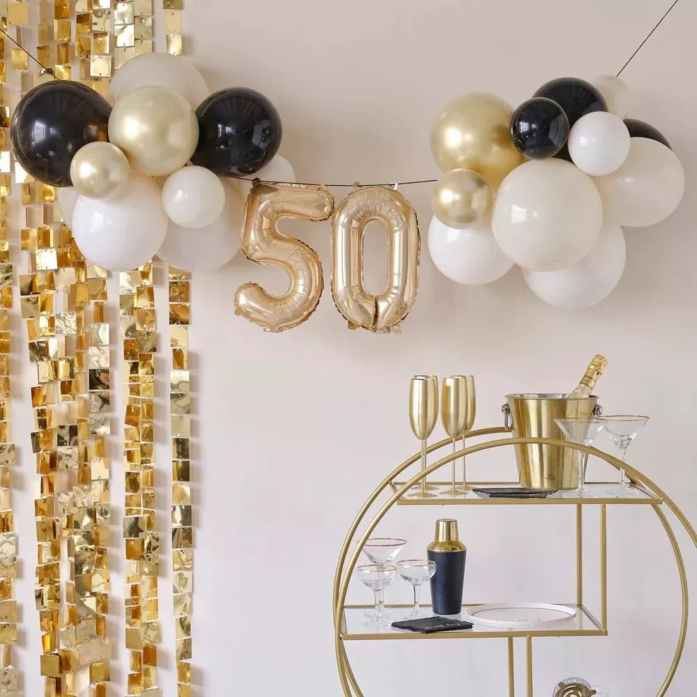 50th Birthday Balloon Custom Milestone Balloons
