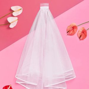 Classic Bride Veil Personalized Bridal Shower Supplies Factory