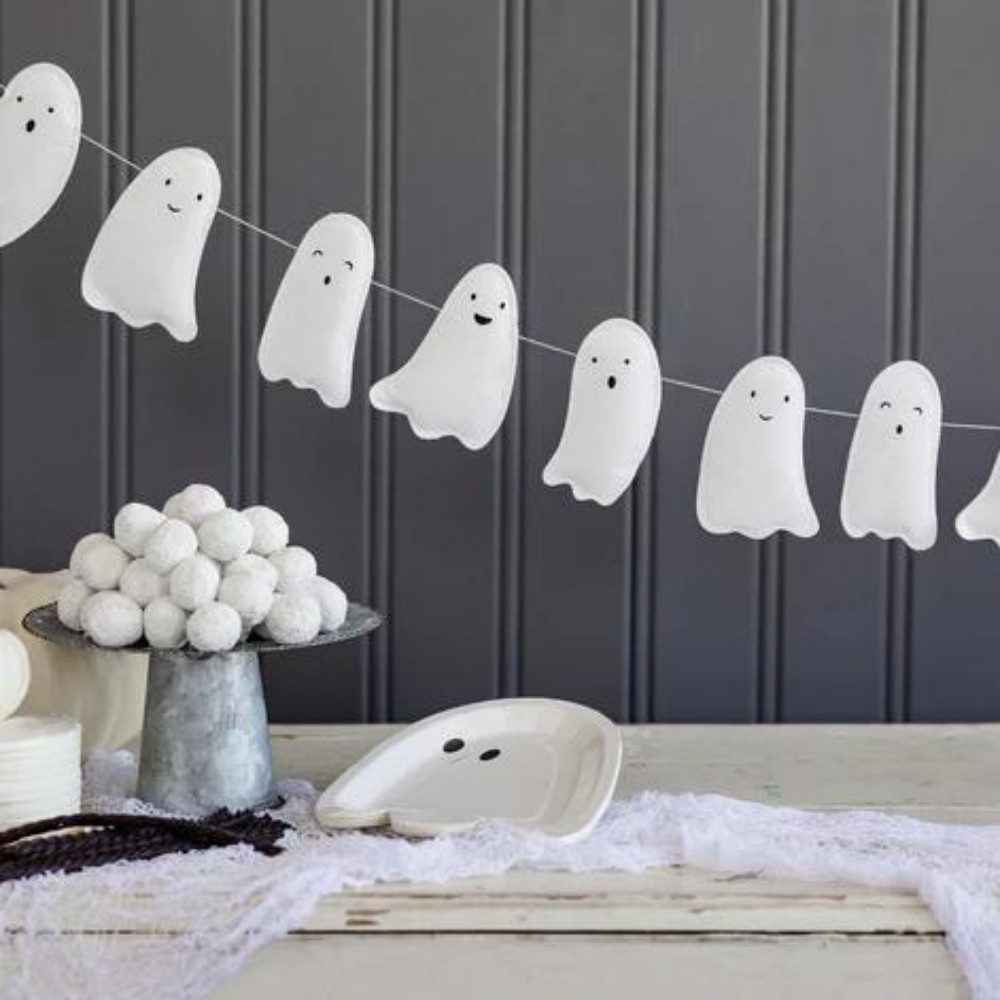 Ghost Puffy Felt Banner (1)