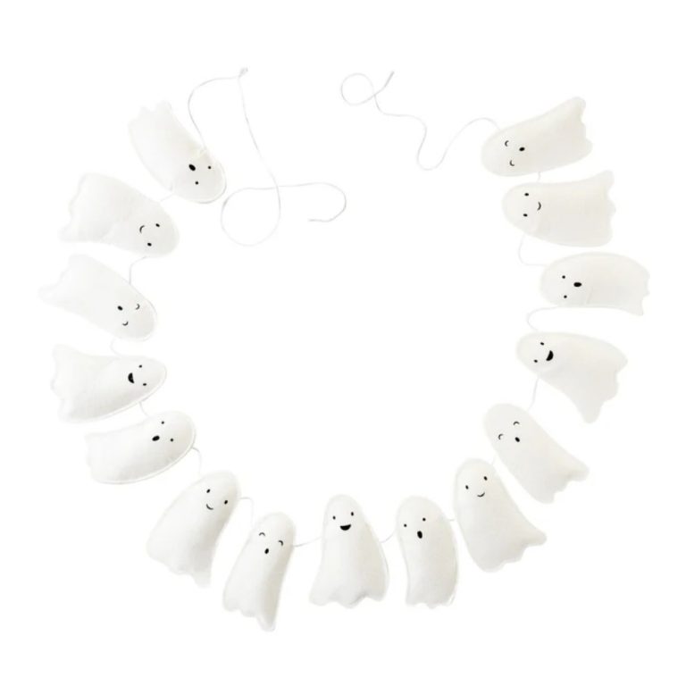 Ghost Puffy Felt Banner