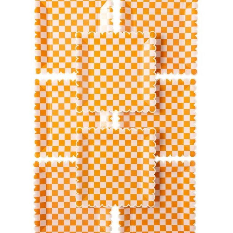 Ghoul Gang Checkered Paper Plate (2)(1)