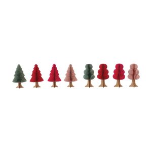 Paper Wood Honeycomb Tree Set Tailored Display Solutions for Trade