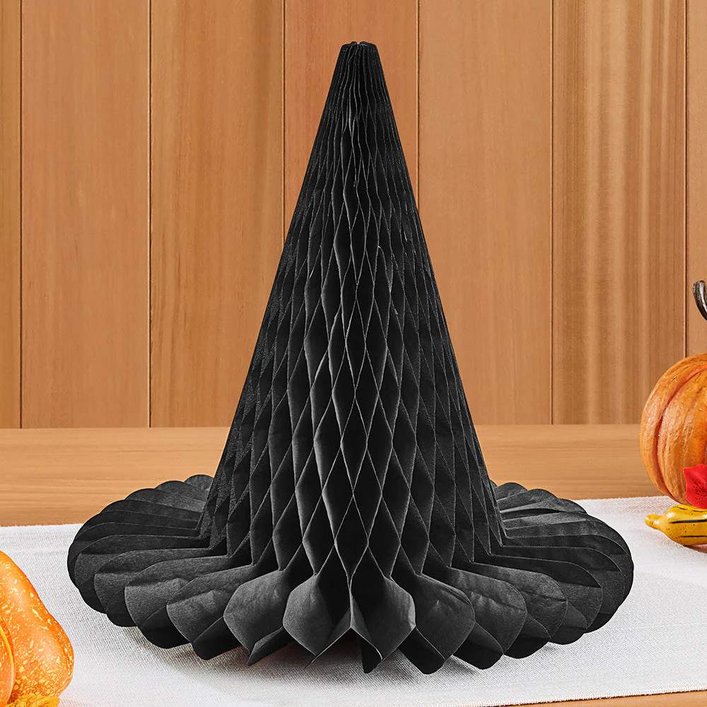 Hester & Cook Honeycomb Paper Party Decorations, Witch Hats Supplier