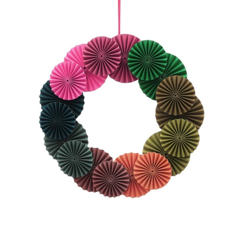 Paper for Christmas Decoration (Case of 2) - Multi Color