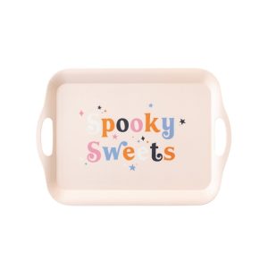 Reusable Bamboo Tray Trick or Treat Halloween OEM Bulk Serveware