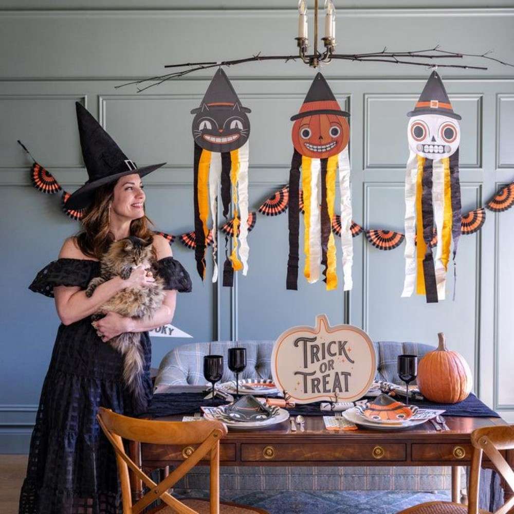 Vintage Halloween Hanging Characters (1)