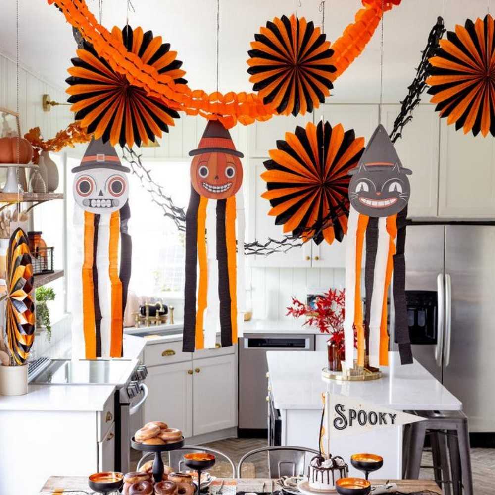 Vintage Halloween Hanging Characters (2)