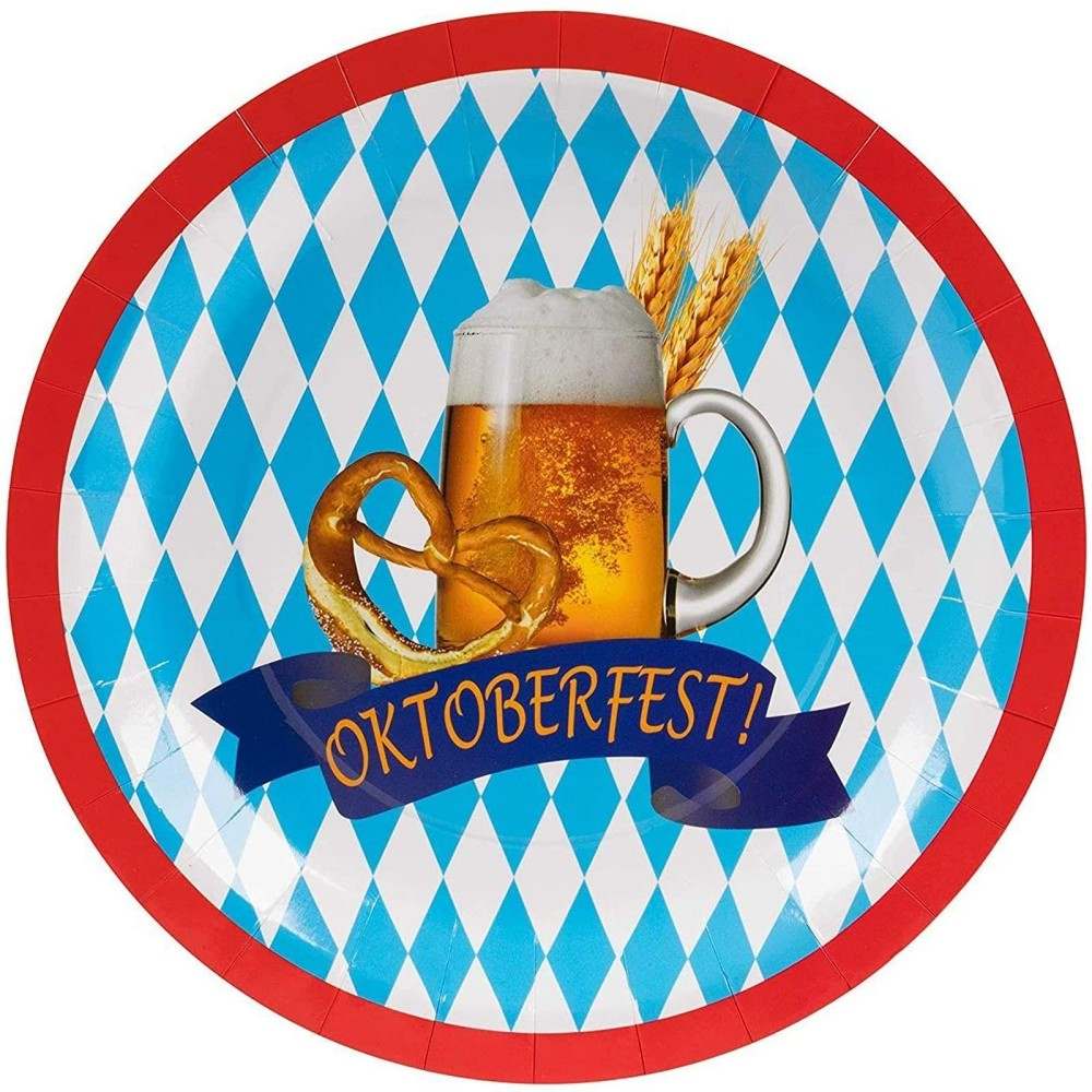 Oktoberfest Party Plates