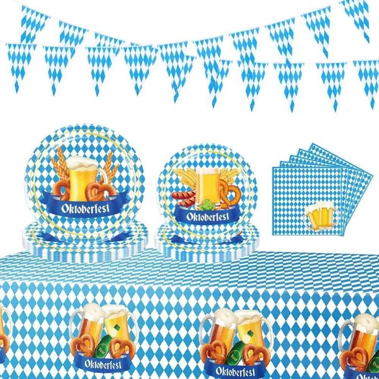 Oktoberfest Decorations Oktoberfest Plates and Napkins (1)