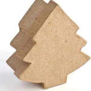 Branded Paper Mache Christmas Tree Box 12pcs OEM Factory Direct Wholesale Supplier