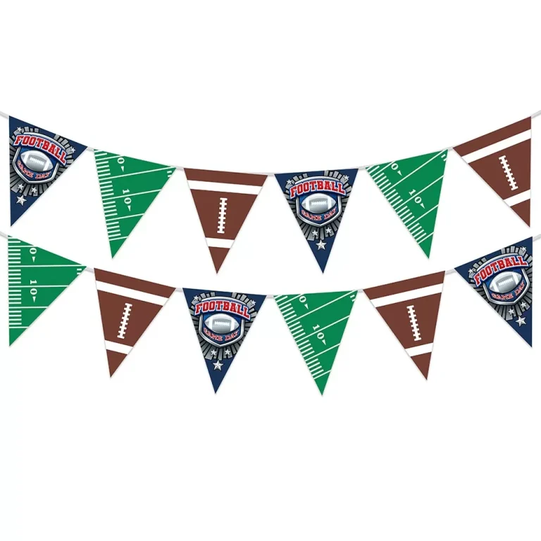 Football Pennant Banner