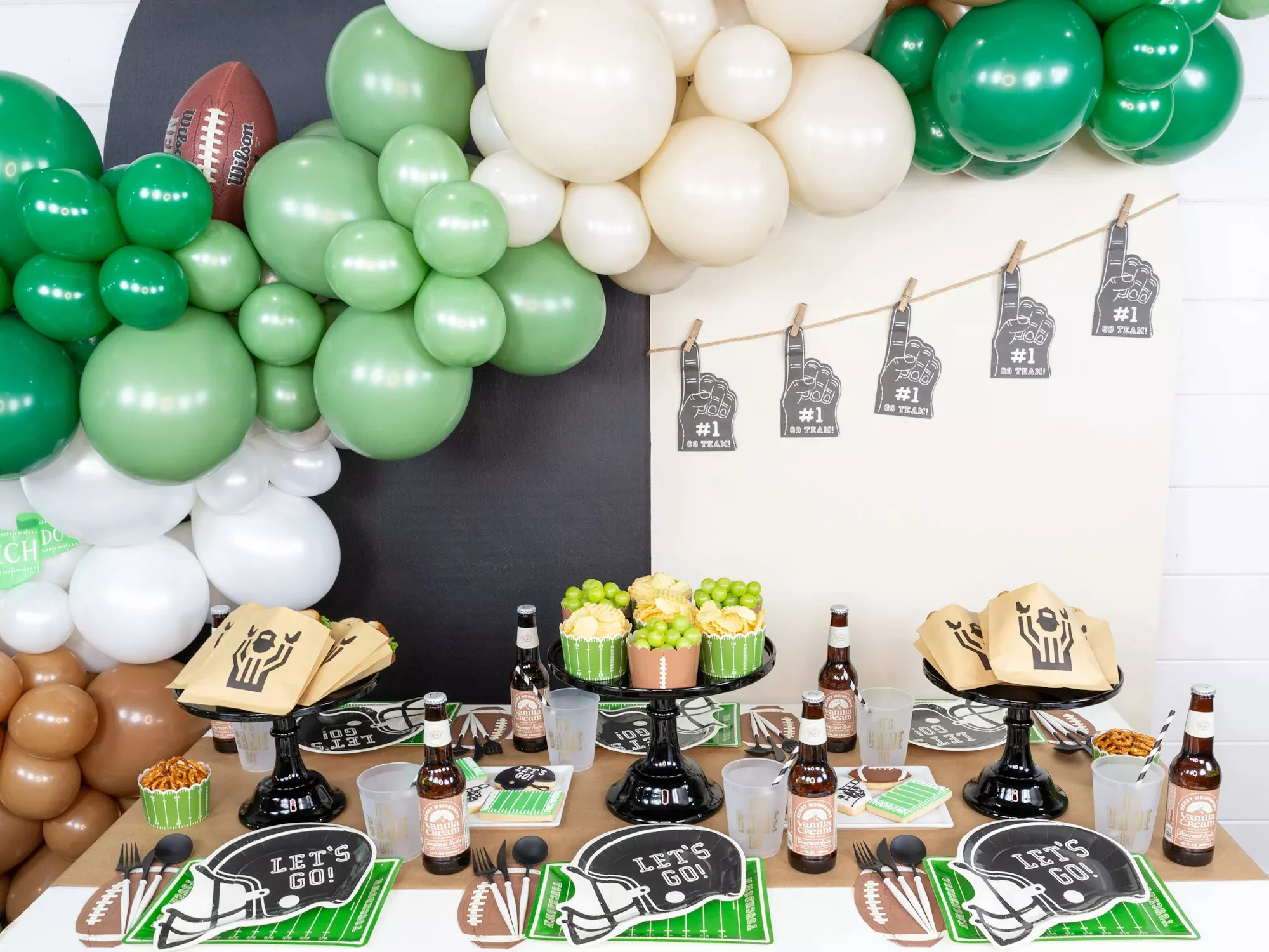 Game Day Cup Football Party Decorations