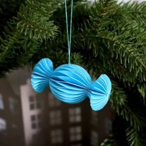 Colorful Paper Candy Ornaments Custom Christmas Decor for Bulk Orders