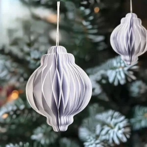 Nordic White Christmas Baubles 2