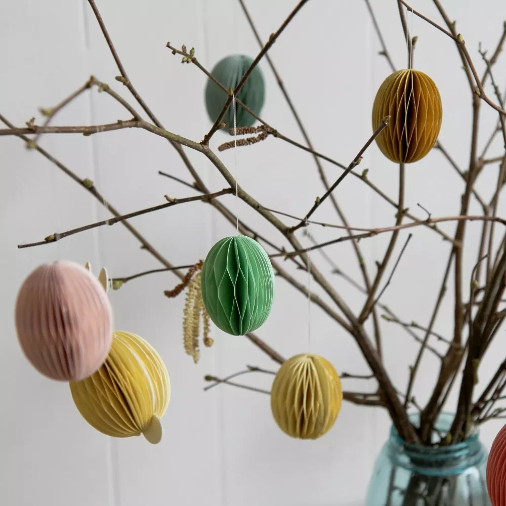 Small Easter Egg Paper Decor (3)