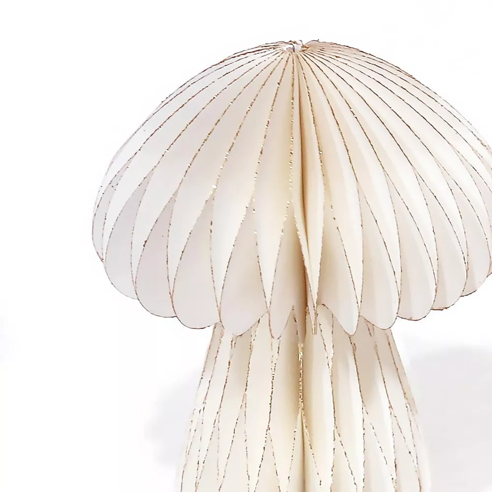 White Honeycomb Mushroom Decor (4)