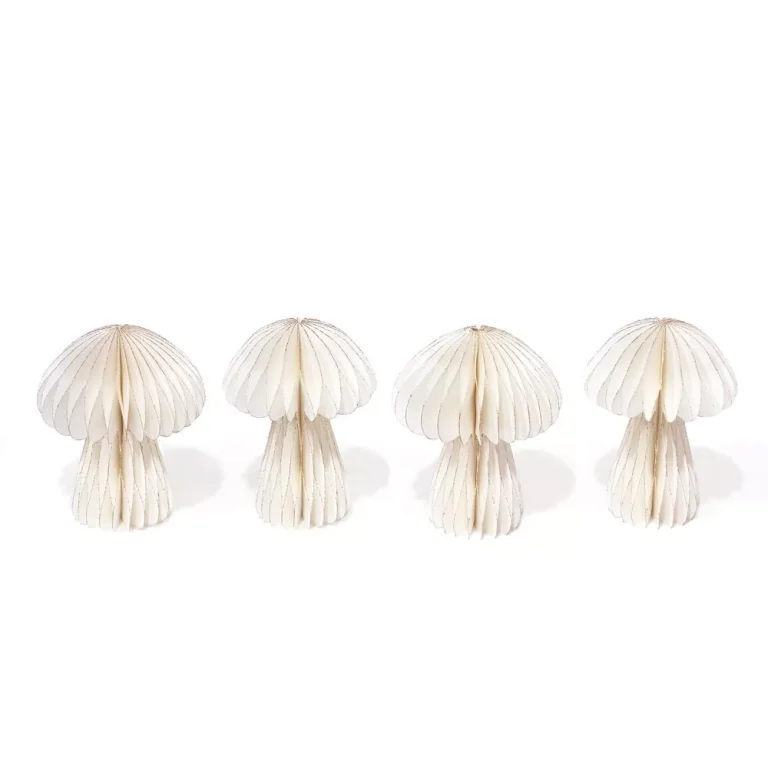 White Honeycomb Mushroom Decor (5)