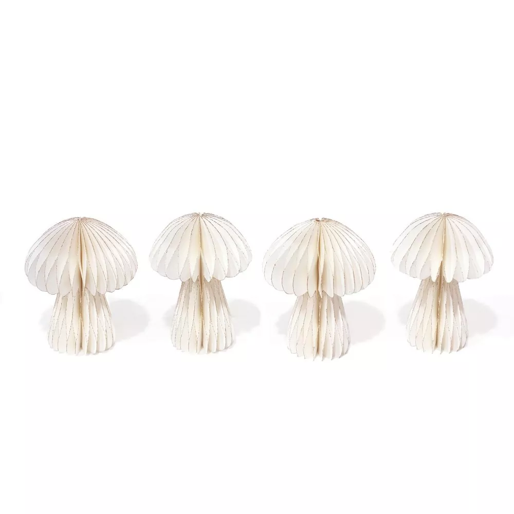 White Honeycomb Mushroom Decor (5)