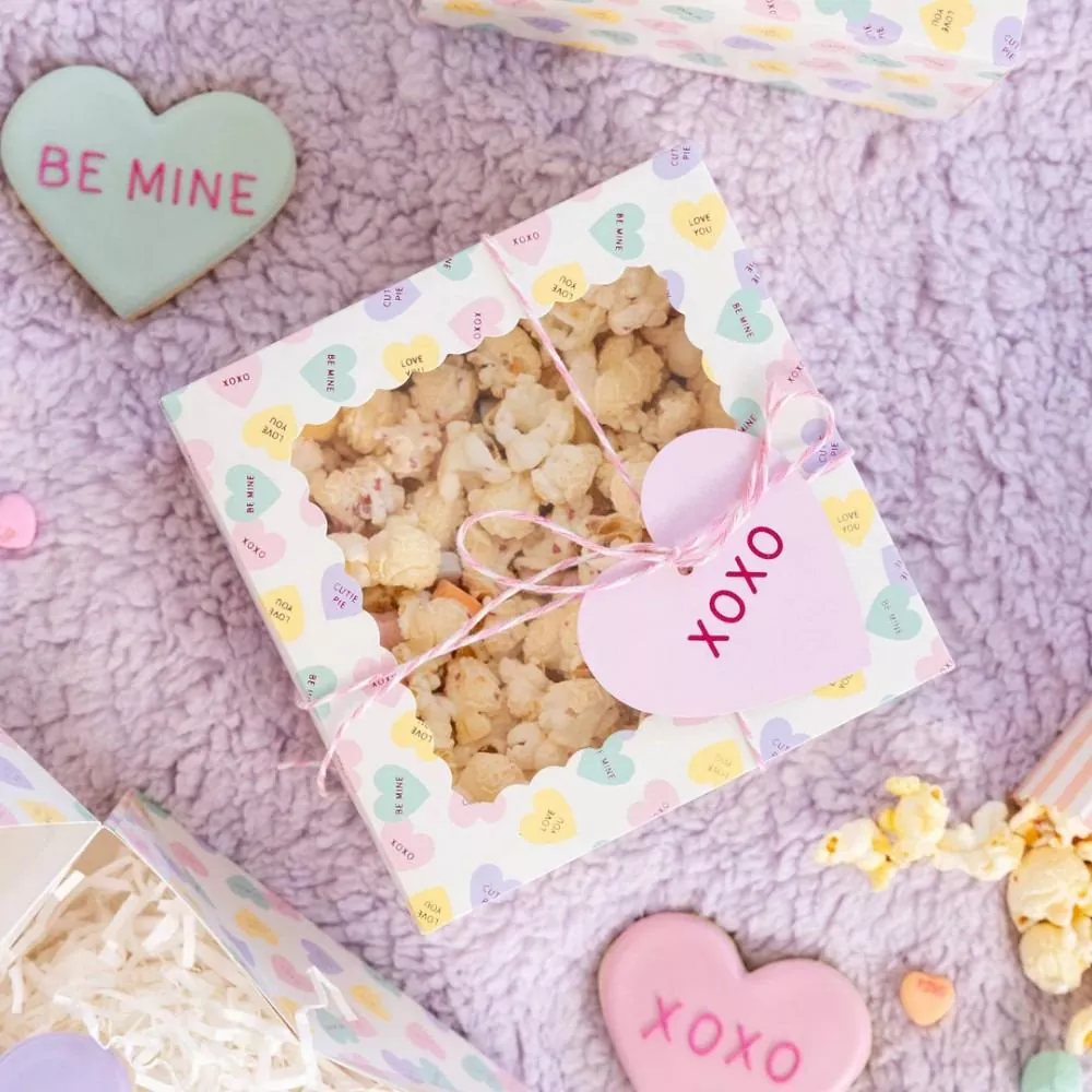 personlaized conversation hearts cookie sunbeauty party supplies manufacturer