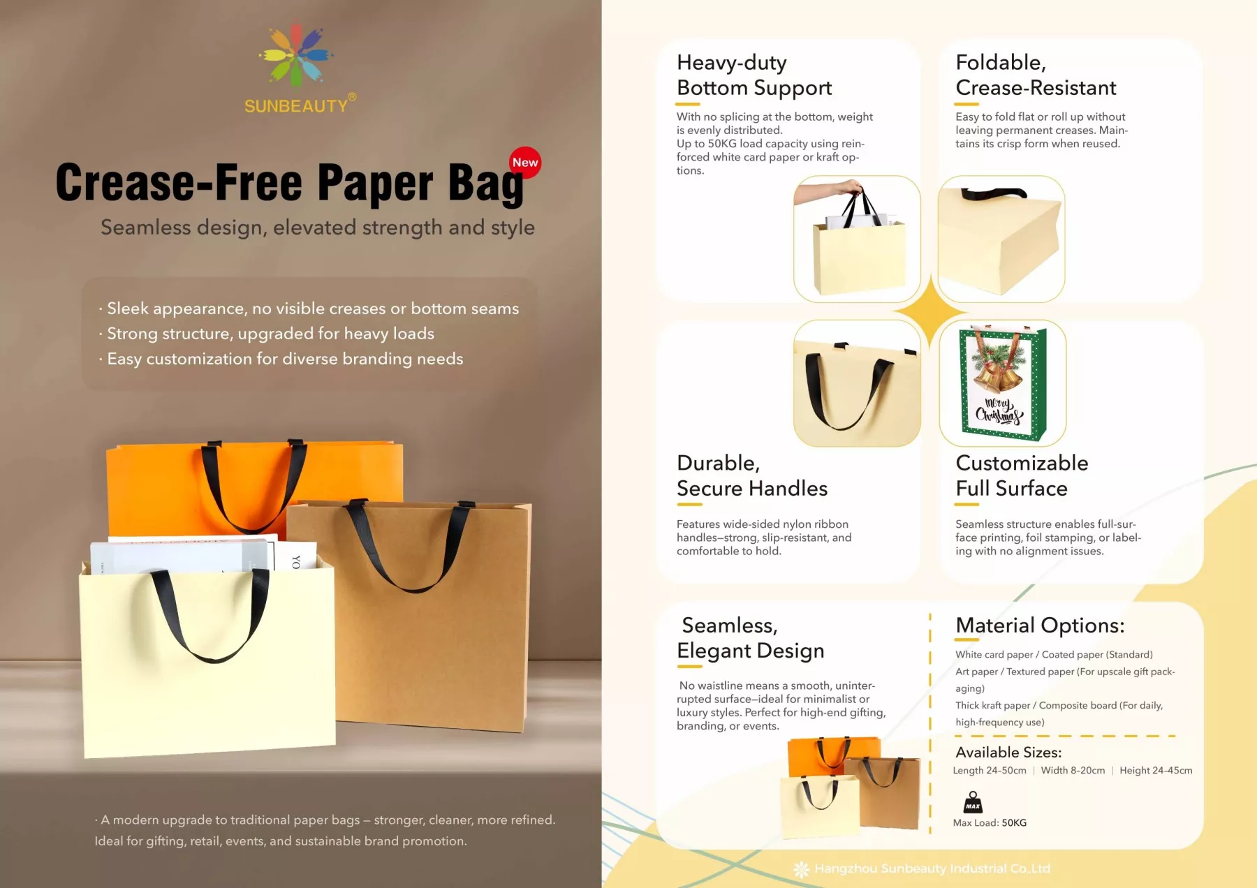 Customized Gift Bags with High Quality