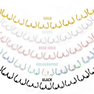 Bachelorette Decorations Private Label Silver Glitter Boob Banner