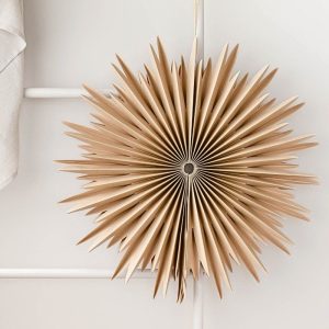 Customized Paper Star Ornament Flaxseed Factory Price