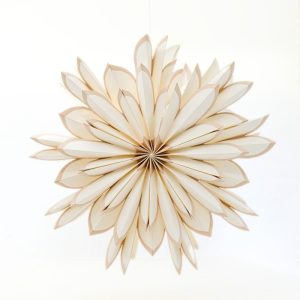 Private Label Paper Snowflake Off White Flaxseed Edge Manufacturer