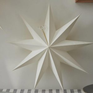 Wholesale Antique White Paper Star Hanging Decoration Factory