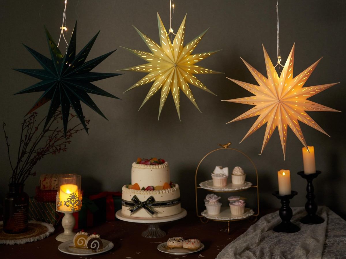 Bulk Paper Star Lights Wholesale for Retailers